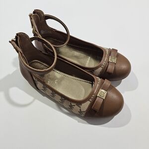 Michael Kors Little Girl Shoes Mary Jane Bow Sandals Size 3